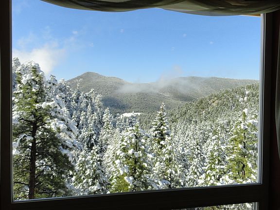 Living room window view