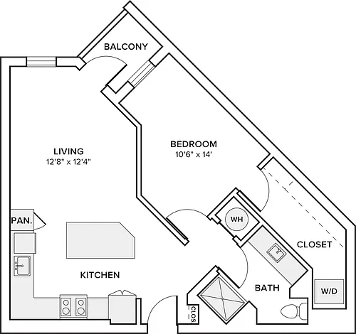 Floor plan A02