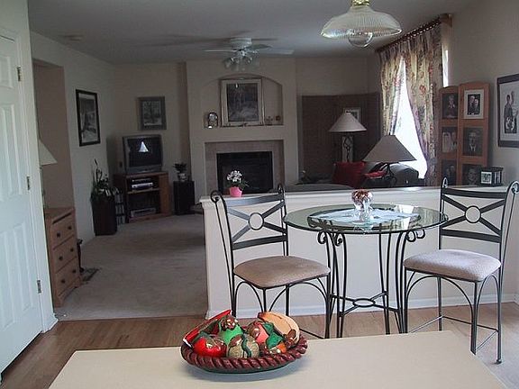 Kitchen into family room