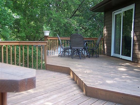 2 Tier Cedar Deck