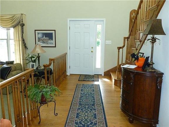 Dramatic Two Story Foyer