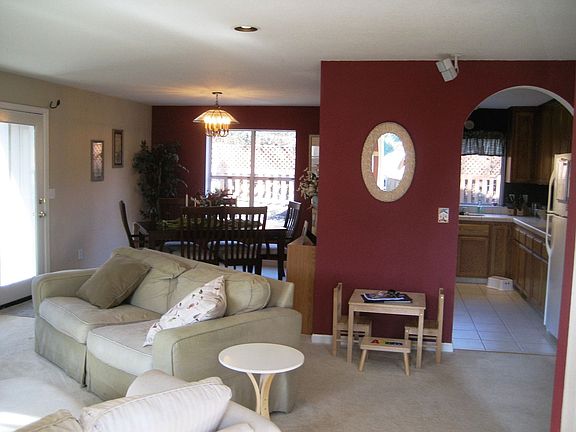Entry into Living Room, Dining Room, and Kitchen