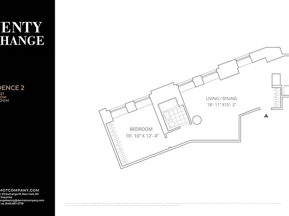 2nd image of 20 Exchange Pl APT 2102