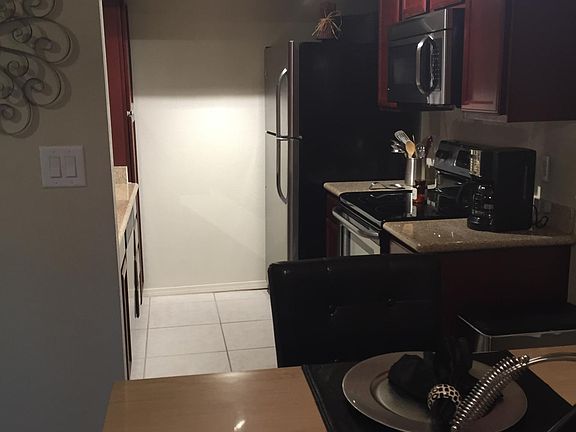 View into the kitchen