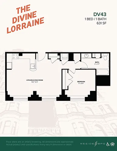 Floor plan DV43