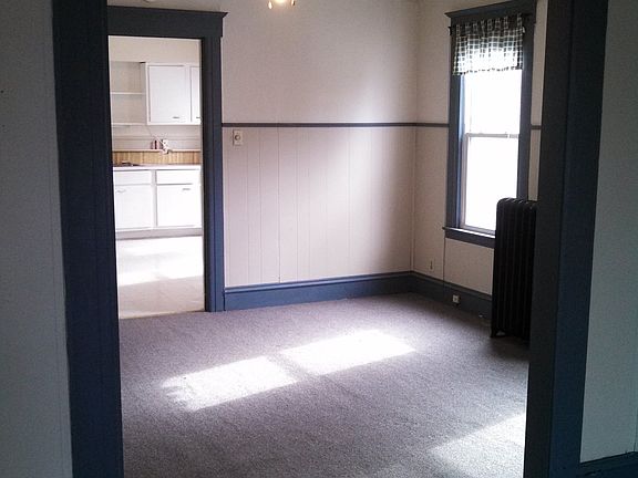 Looking into Dining room from living room.