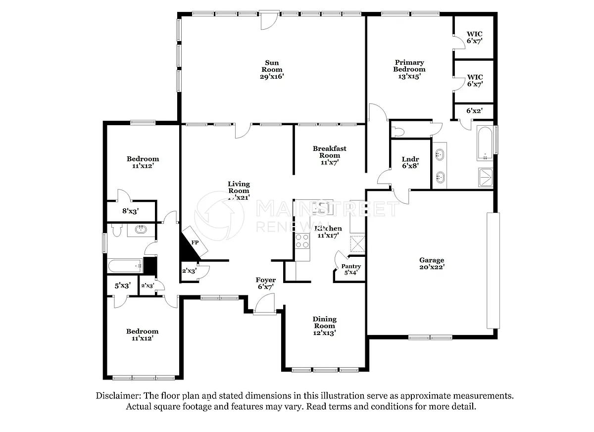 Floor Plan - 106 River Wind Dr