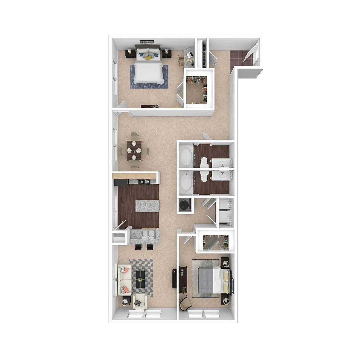 Floor plan B2 Monon