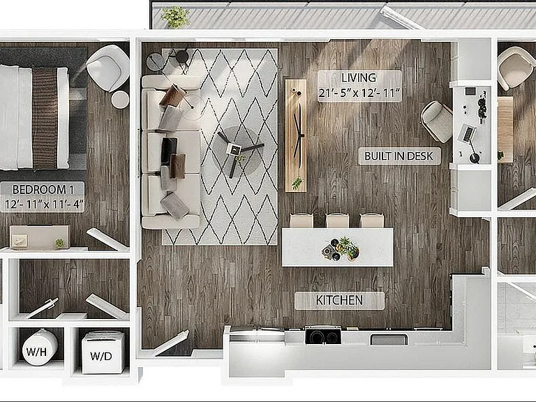 2BR/2BA - B2 2BR/2BA - B2