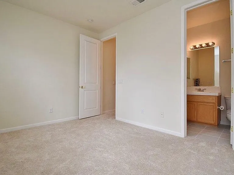 2nd bedroom with attached bathroom