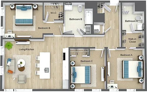 Floor plan C2