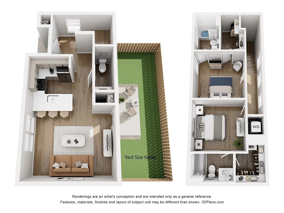 Floor plan Twin Creeks B