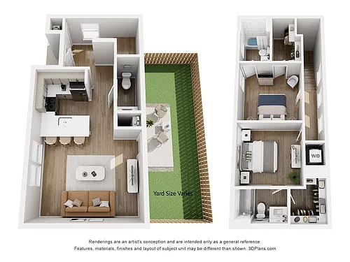 Floor plan Twin Creeks B