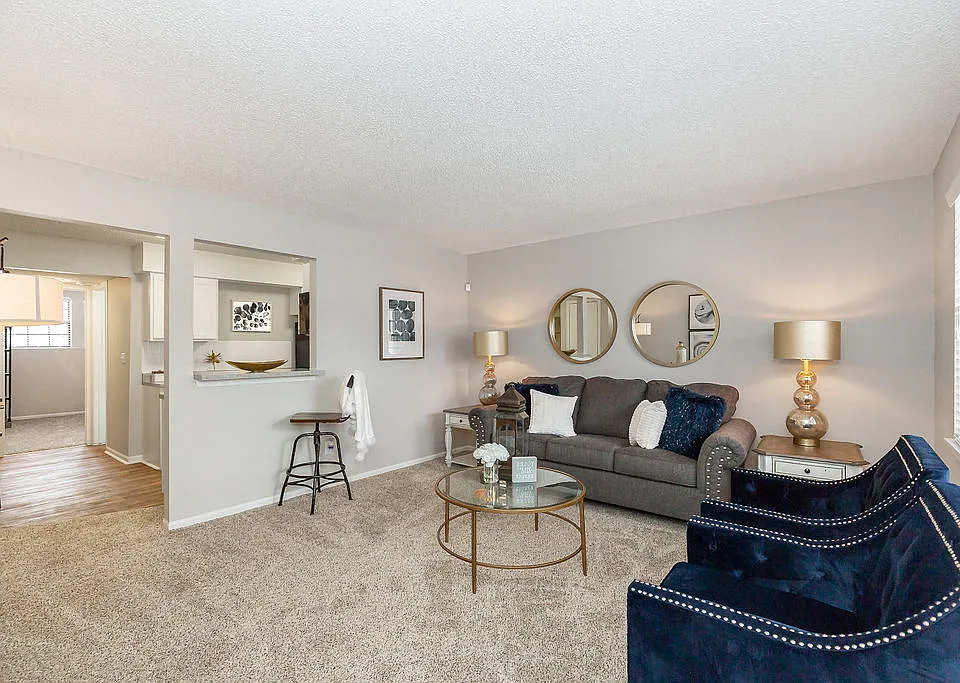 Living Room - Upgraded 1 Bedroom
