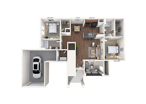 Floor plan 22C Floor plan