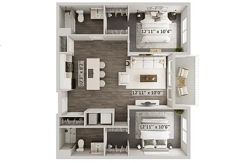 Floor plan Armstrong B