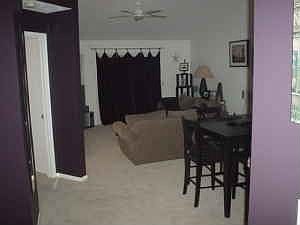 view from hallway