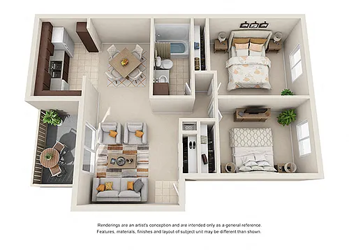 Floor plan The Surf