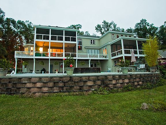 Rear of house from river