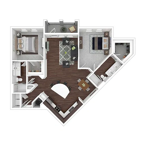 Floor plan Cawood