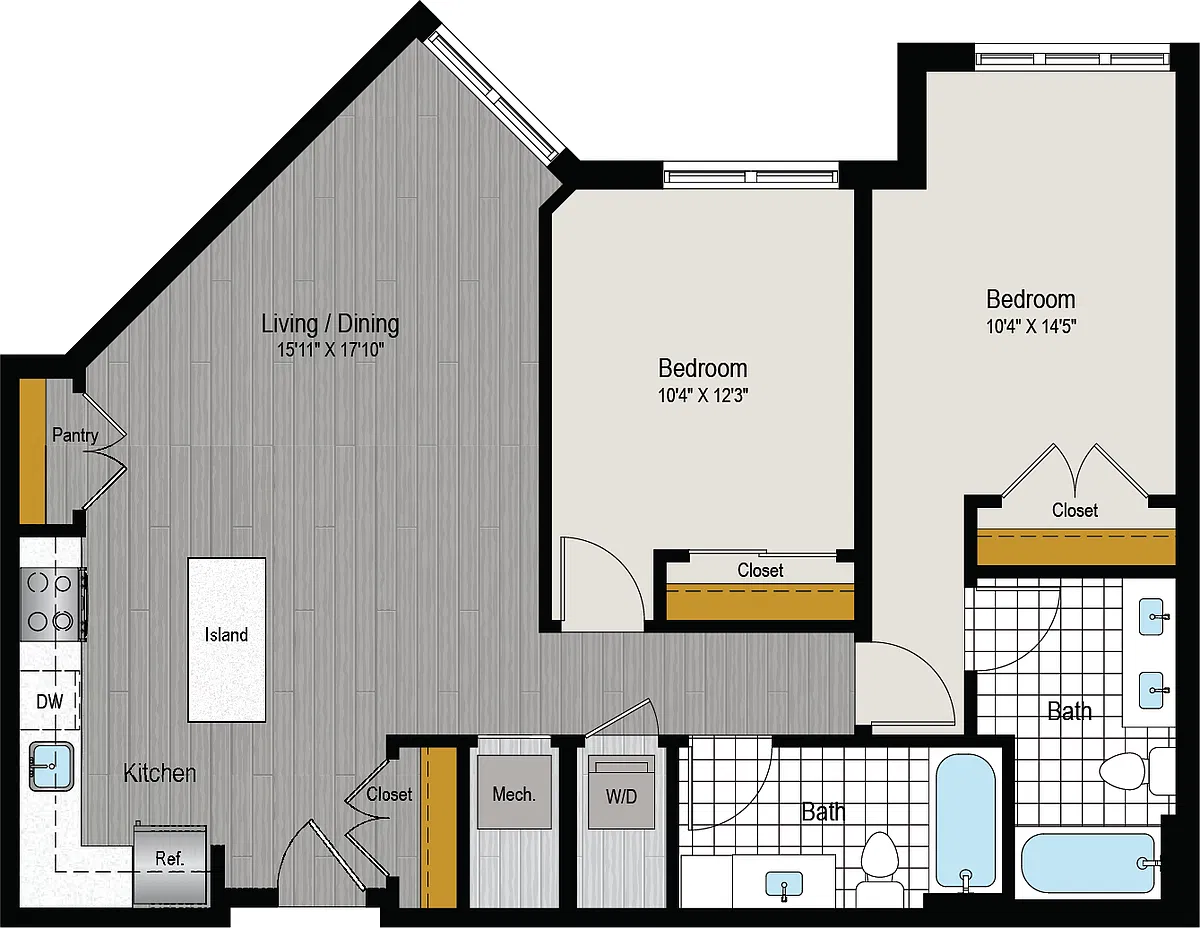 Floor plan B2