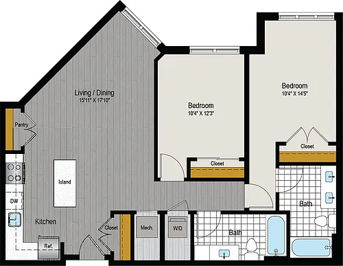 Floor plan B2