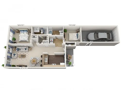 Floor plan Santana