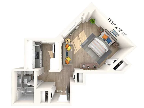 Floor plan S1-412-1