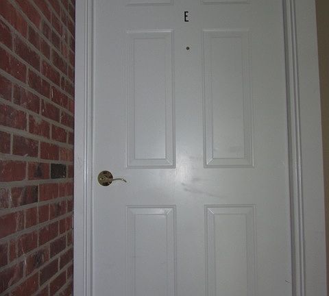 Unit door.
