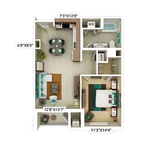 Floor plan A2-09