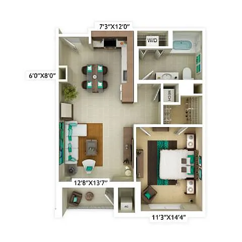 Floor plan A2-09