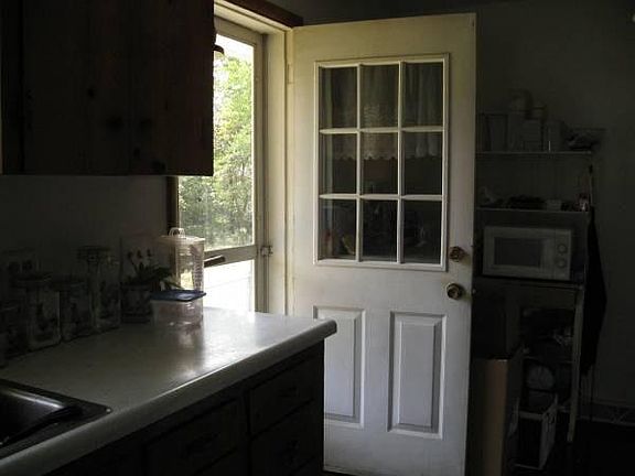 Kitchen Door leading to back yard