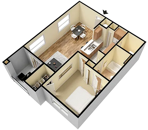 Floor plan Capri B