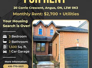 20 Corrie Cres, Essa, ON L3W 0K3