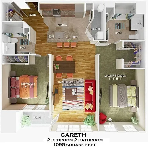 Floor plan Gareth