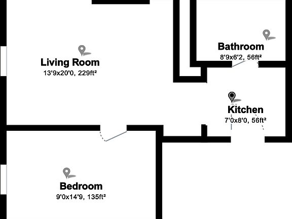 2nd image of 127 E 60th St #5R