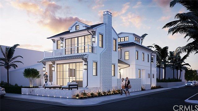 Rendering of Proposed New Home Designed by Brandon Architects