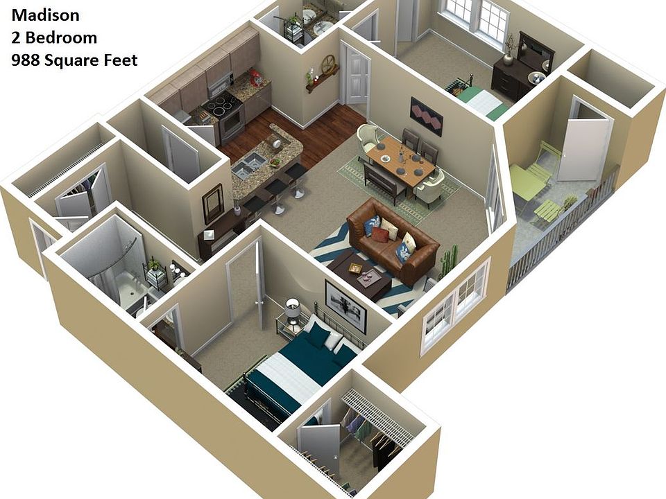 2nd image of 1401 Monticello Dr #1-1460-1460