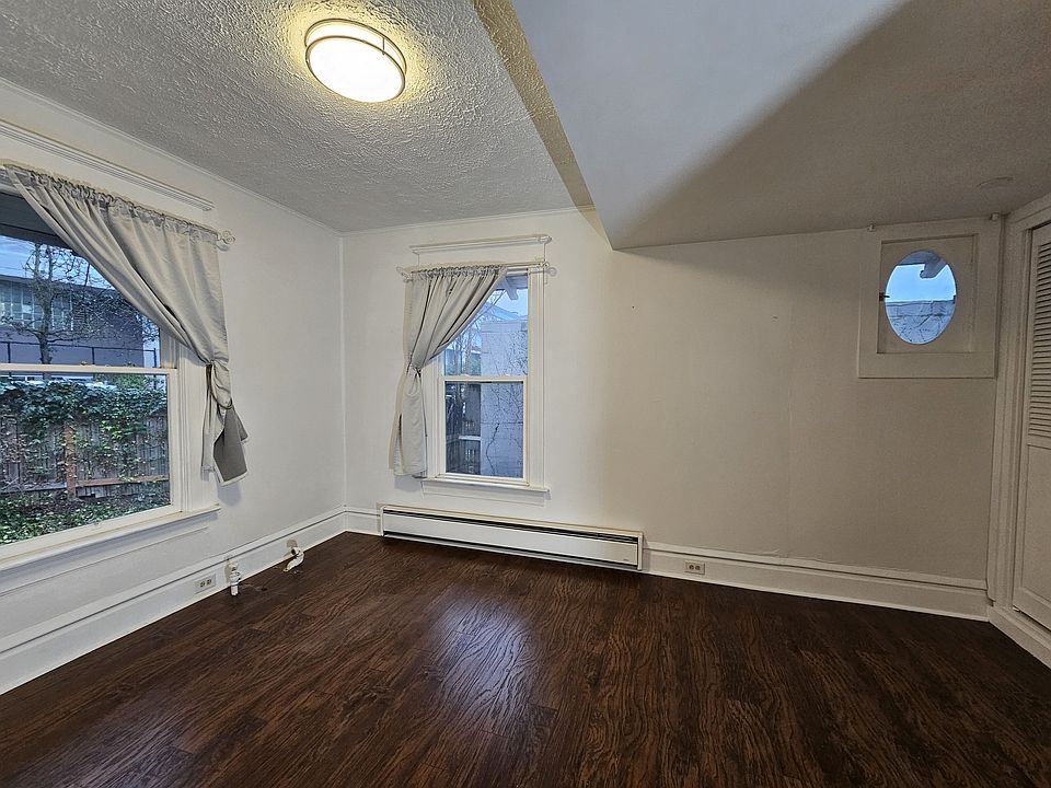 A generously sized master bedroom