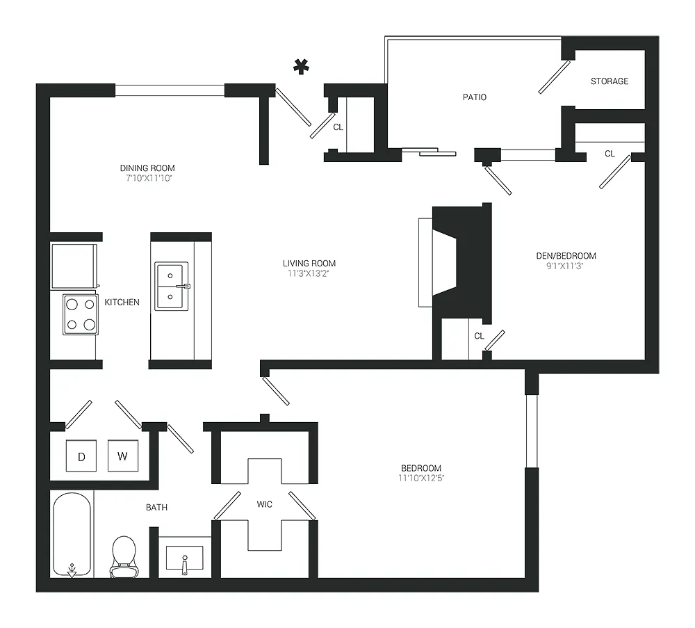 Floor plan Grace