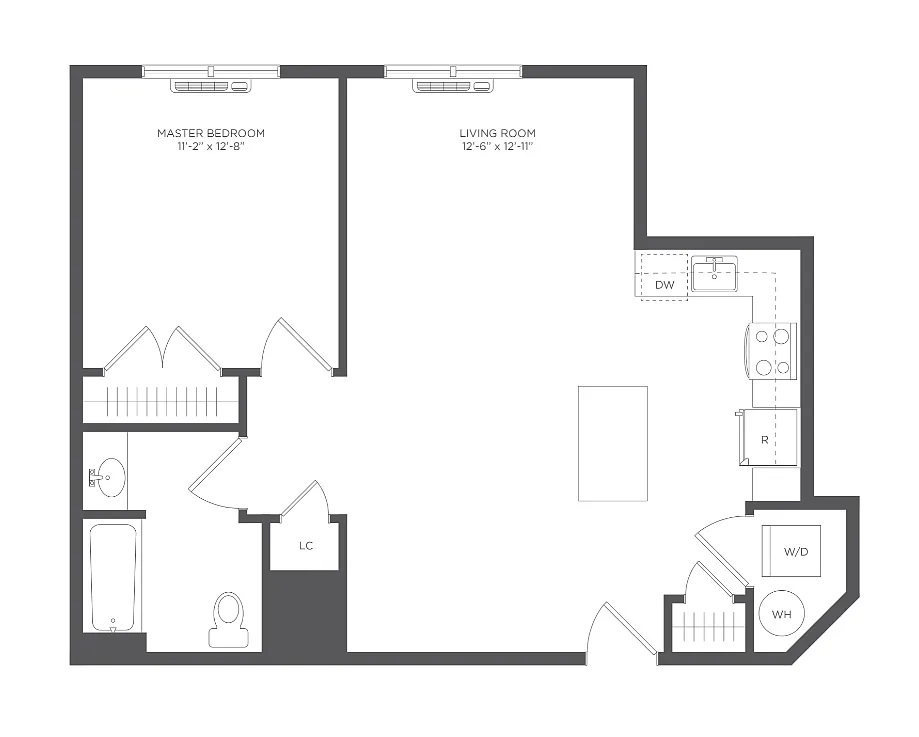 Floor plan G