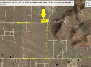 0 Mojave Tropico Rd #1, Mojave, CA 93501