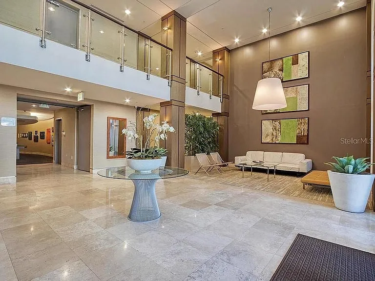 Nicely Appointed Lobby for Visitors