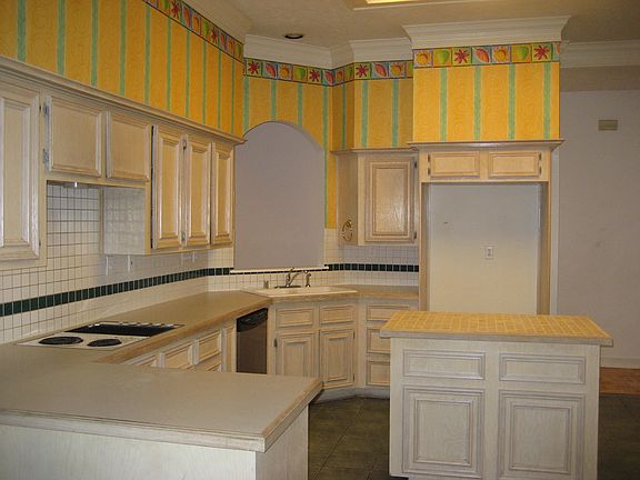 Kitchen from morning area