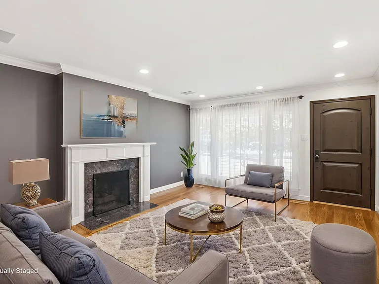 Living room. Image digitally altered.