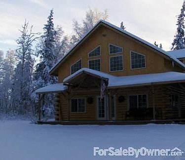 CABIN IN THE WINTER