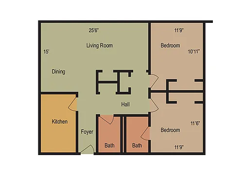 Floor plan BEAUREGARD