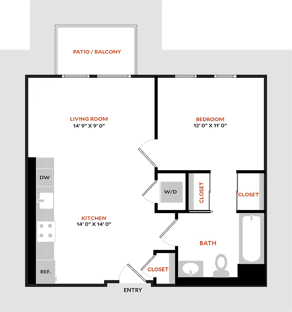 Floor plan Plan 1L
