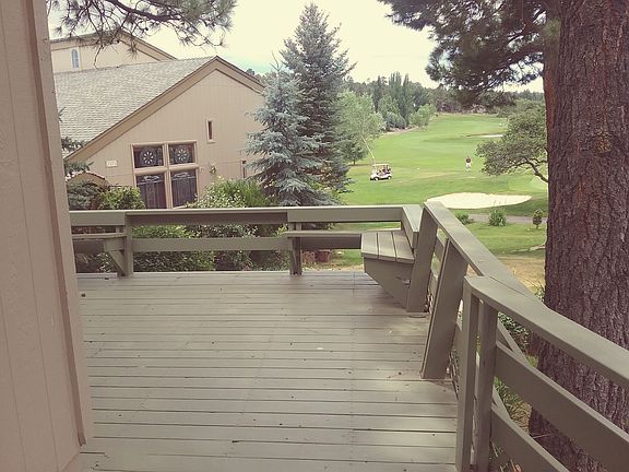 Large wraparound deck