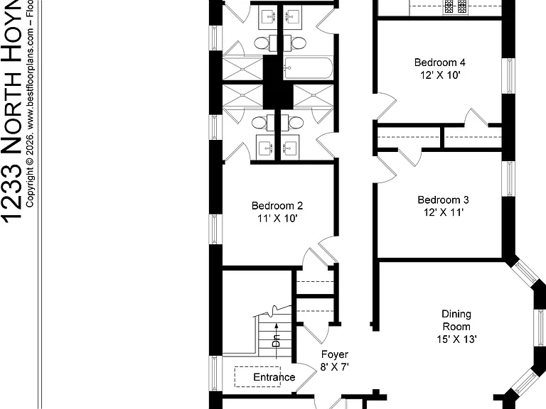 1233 N Hoyne Ave #3 — Photo 4